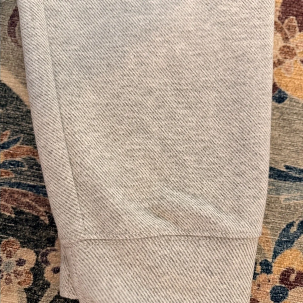 J. Crew men’s super soft jogger set pants & hoodie XL Heather gray